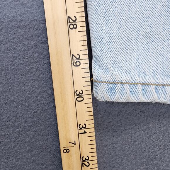 Vintage Seruchi Womens Jeans Size 20 (36x30) Button Fly Light Wash Hong Kong 80s - Picture 7 of 16